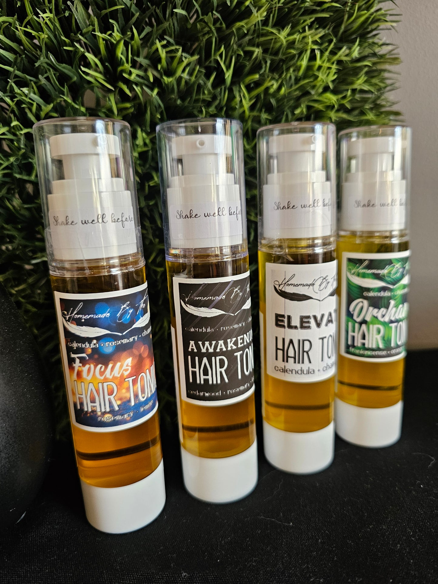 Herbal Hair Tonics (75ml) / Toniques Capillaires aux Plantes (75 ml)