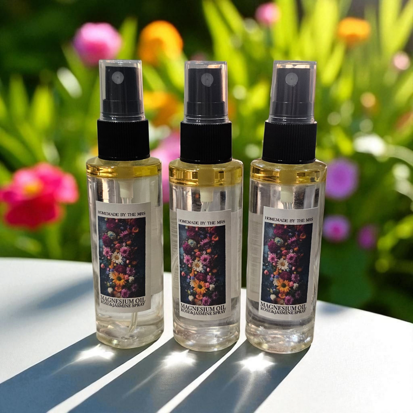 Magnesium Oil Spray Rose and Jasmine (2oz) / Spray d’huile de magnésium à la rose et au jasmin (2 oz)