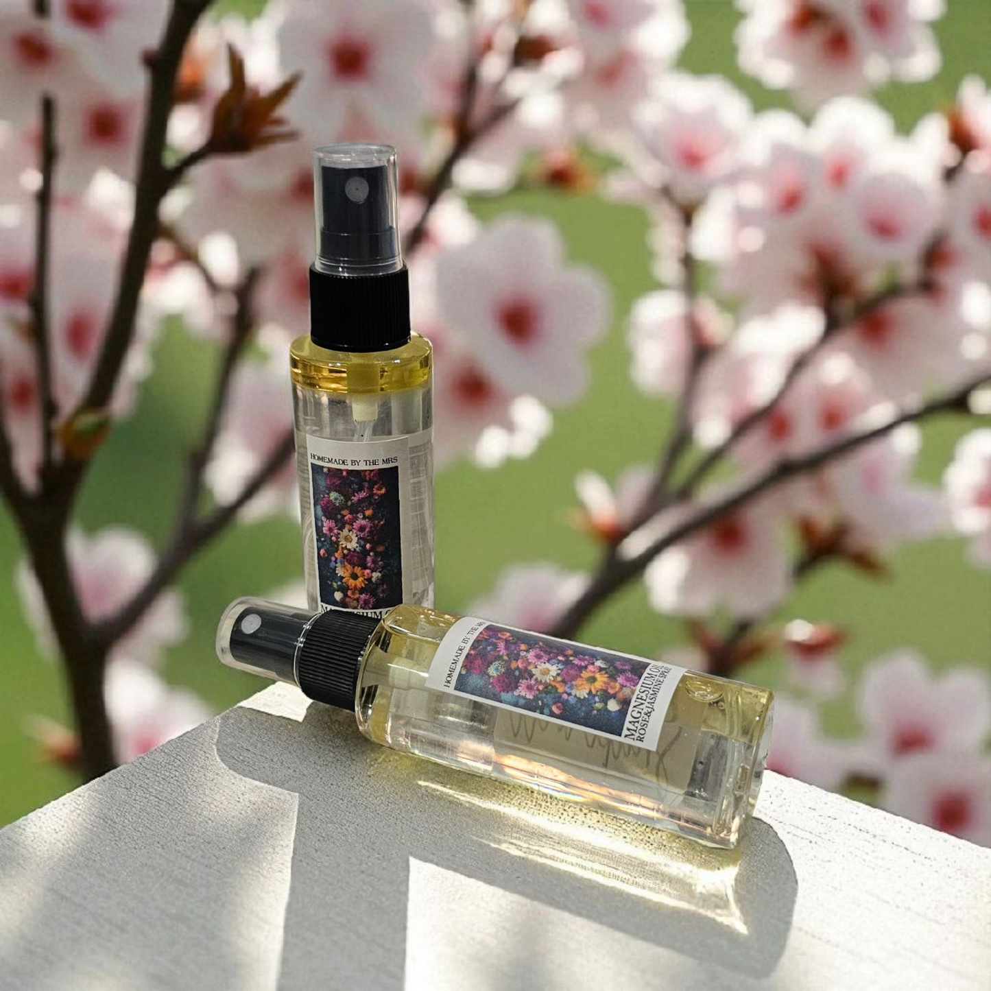 Magnesium Oil Spray Rose and Jasmine (2oz) / Spray d’huile de magnésium à la rose et au jasmin (2 oz)