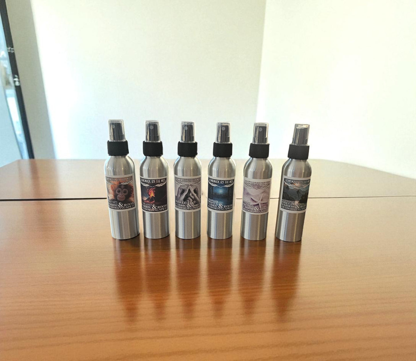 Volcano Fabric & Room Deodorizing Spray (4oz Aluminum Misting Spray Bottle)