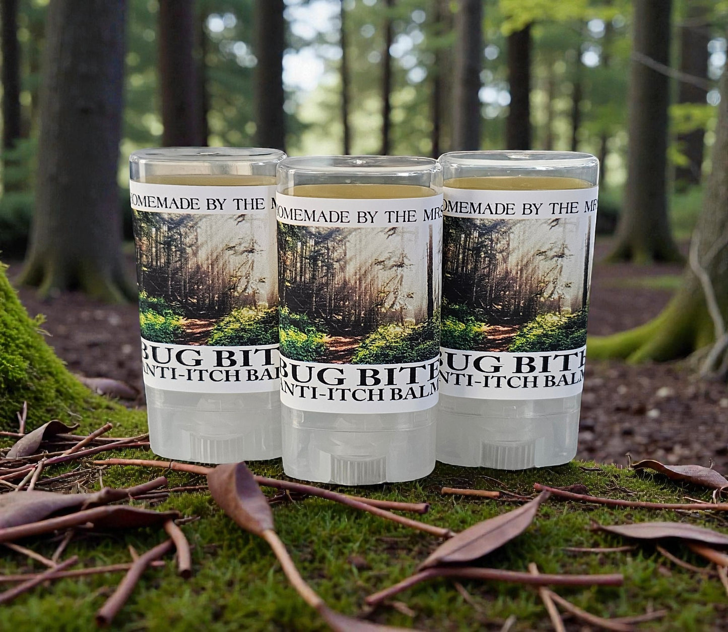 Bug Bite Balm (5ml Clear Applicator) Herbal Healing Infusion