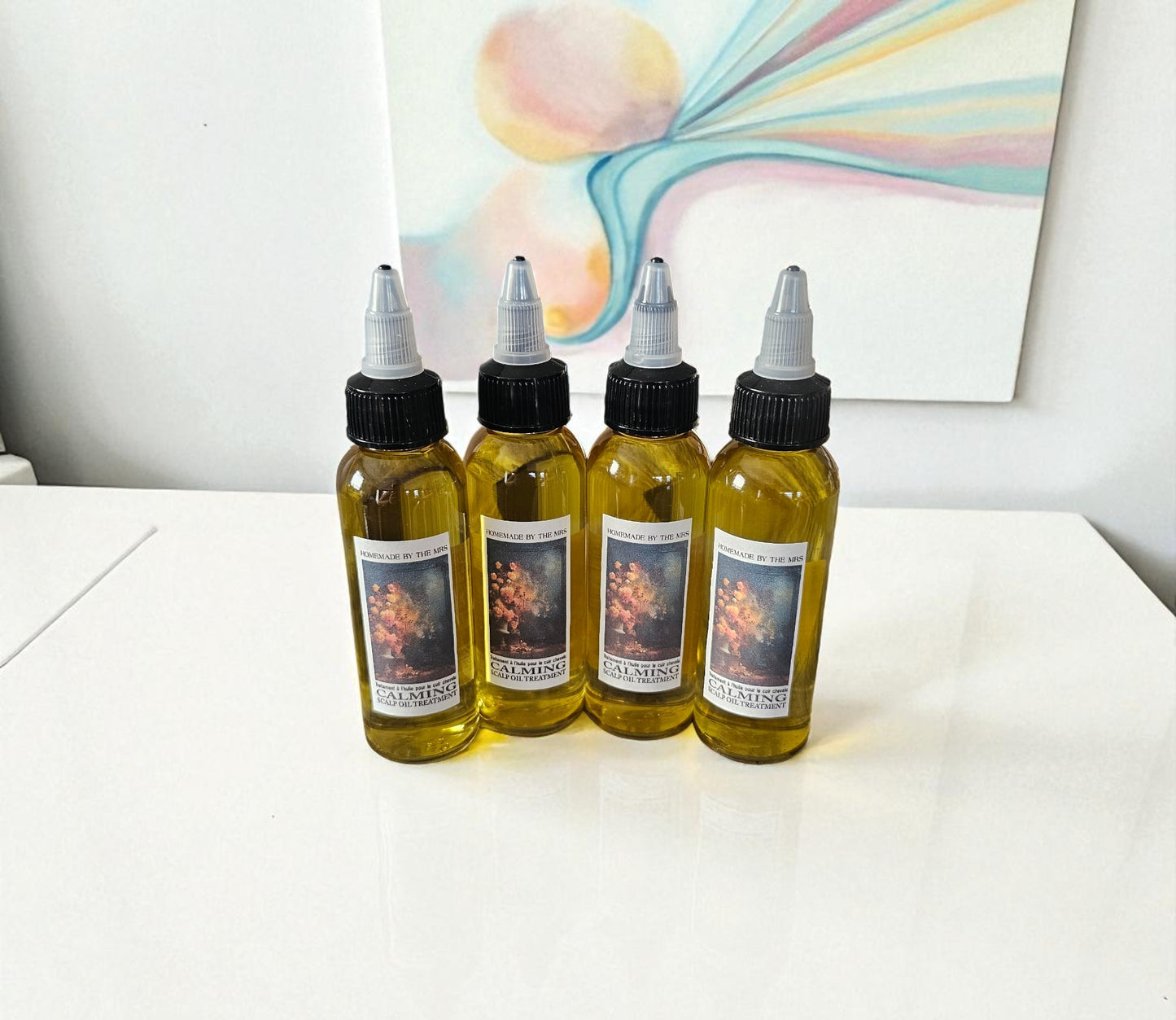 Calming Scalp Treatment Oil (2oz squeeze spout bottle)
