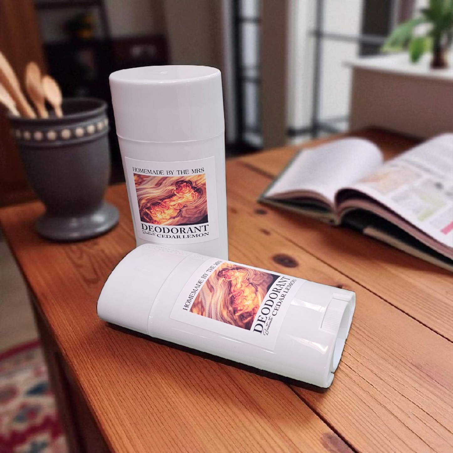 Cedar Lemon Bentonite Deodorant