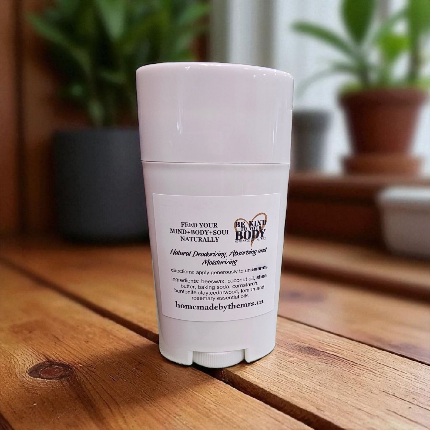 Cedar Lemon Bentonite Deodorant