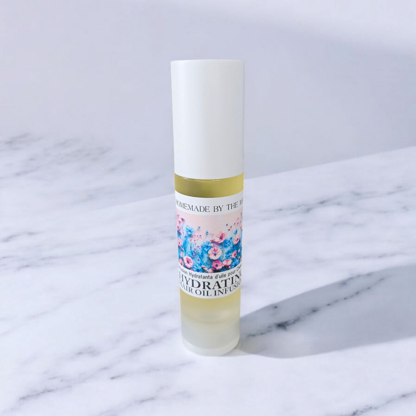 Hydrating Hair Oil (75ml Vacuum Pump Bottle) Huile Capillaire Hydratante (Flacon Pompe Sous Vide de 75 ml)