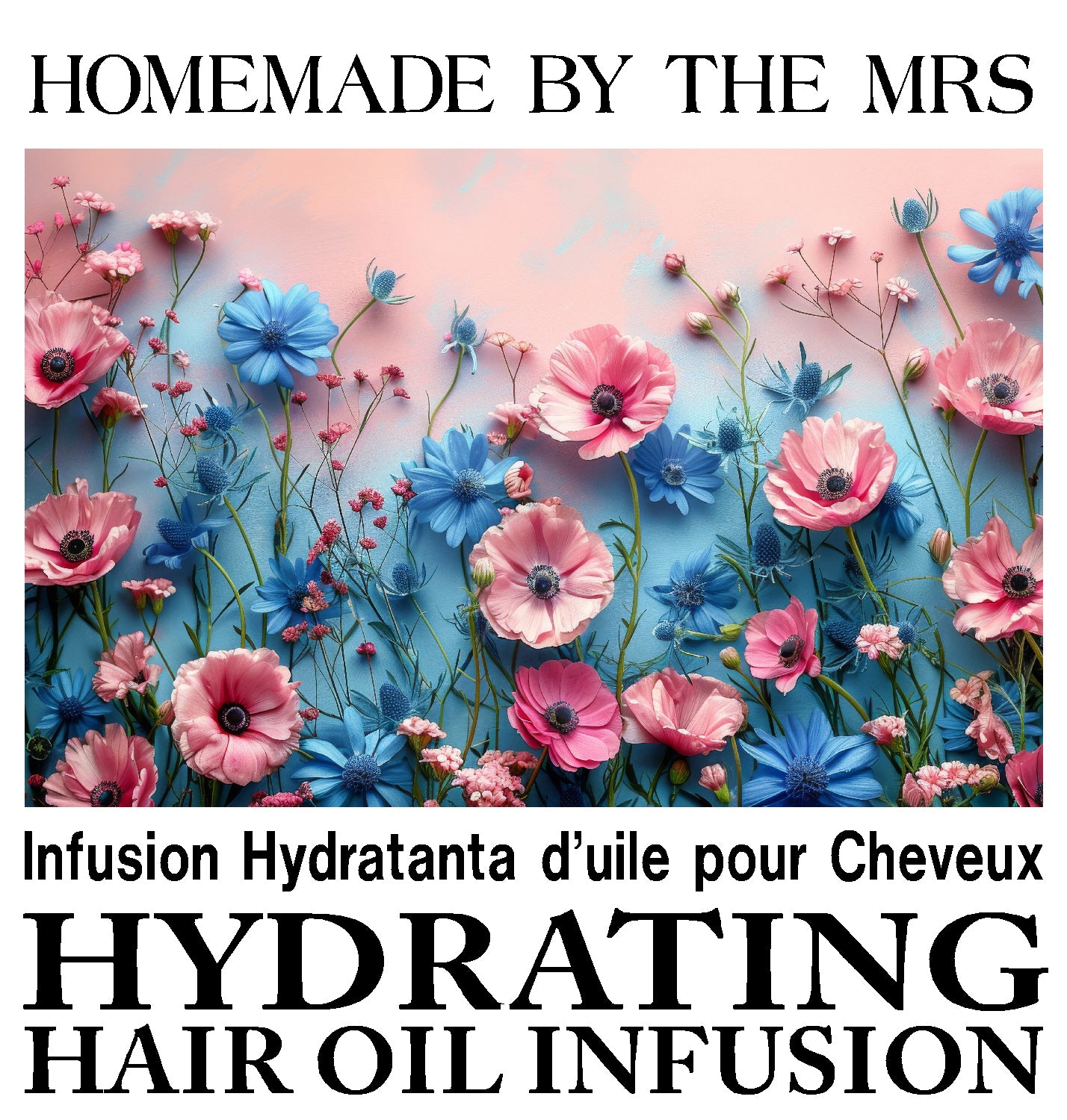 Hydrating Hair Oil (75ml Vacuum Pump Bottle) Huile Capillaire Hydratante (Flacon Pompe Sous Vide de 75 ml)