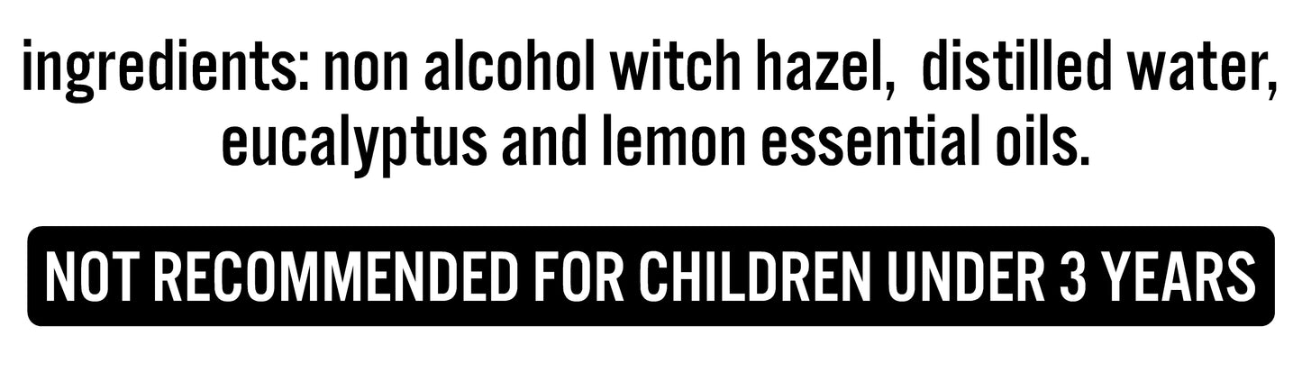 Mosquito Spray (2oz Clear Spray Bottle)