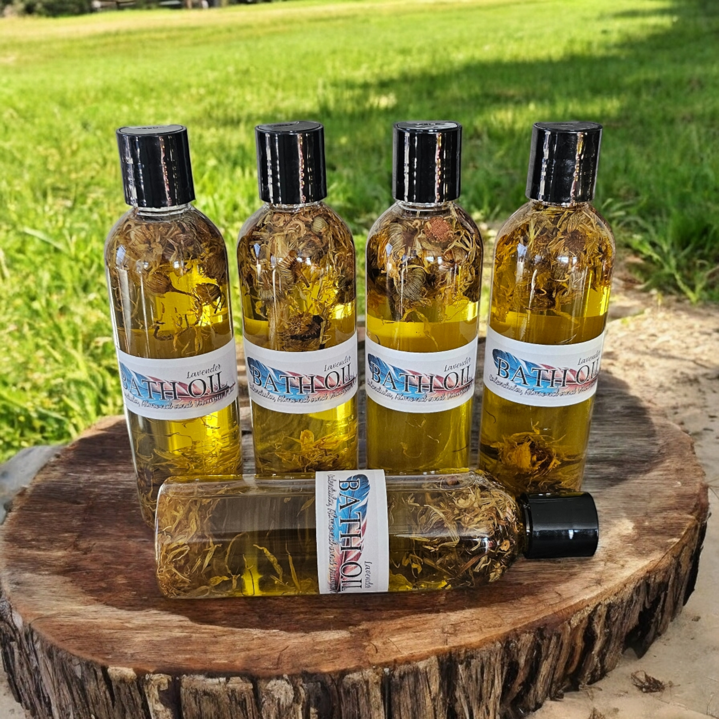 Shower and Bath Moisturizing Oils (8oz) / Huiles Hydratantes pour la Douche et le Bain (240 ml)