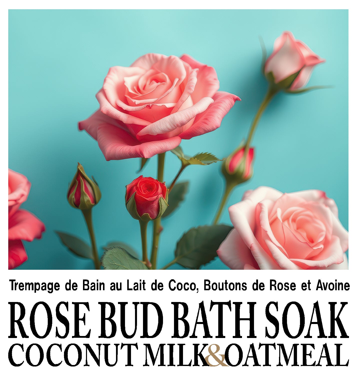Coconut Milk Oatmeal Bath Soak (20oz Bag) / Bain Lait de Coco et Avoine (Sac de 20 oz)