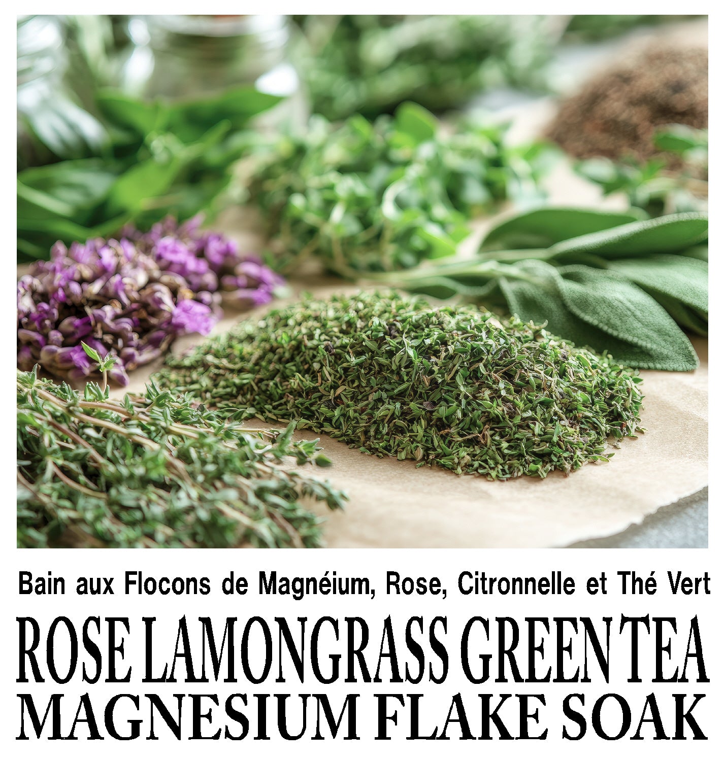 Magnesium Flake Bath Soak (20oz Bag) / Bain de Flocons de Magnésium (Sac de 20oz)