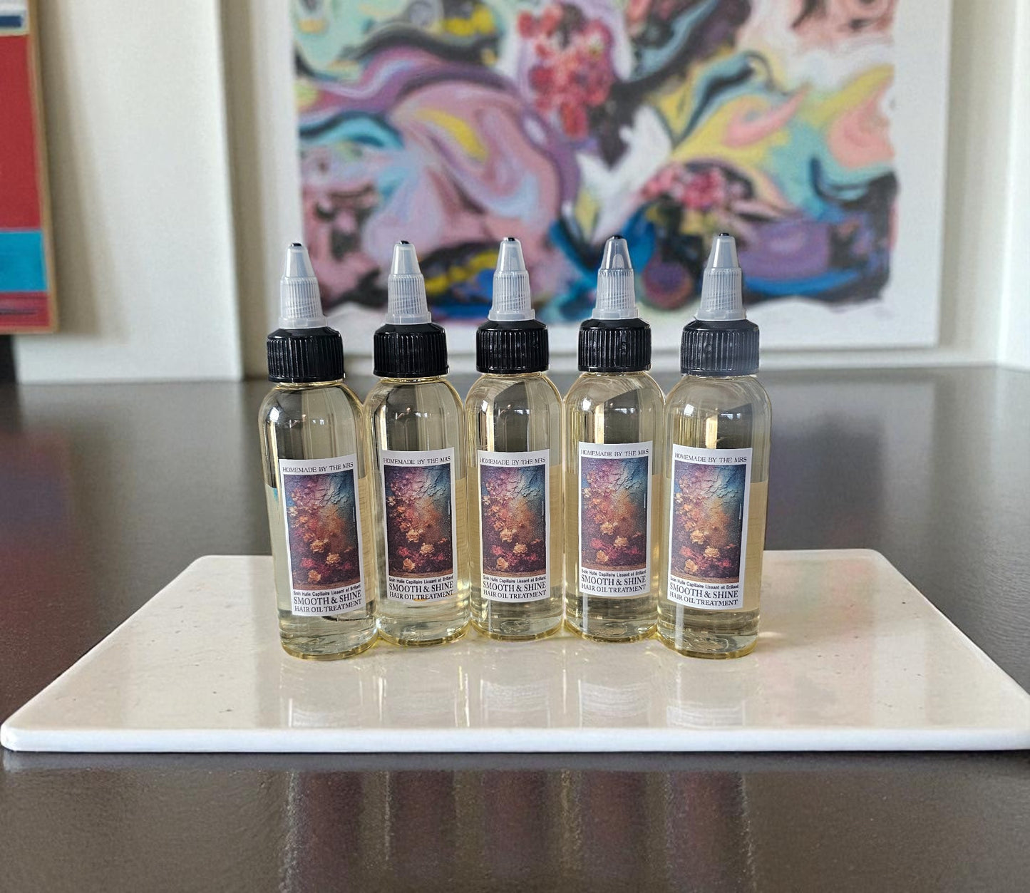 Smooth and Shine Hair Treatment Oil (2oz squeeze spout bottle)