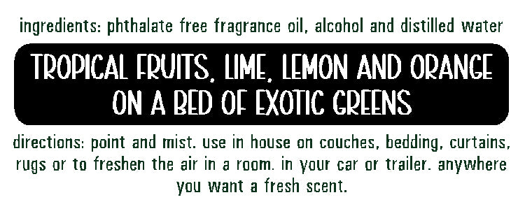 Volcano Fabric & Room Deodorizing Mister Spray (120ml) / Volcano – Brume Désodorisante pour Tissus et Pièces (120 ml)