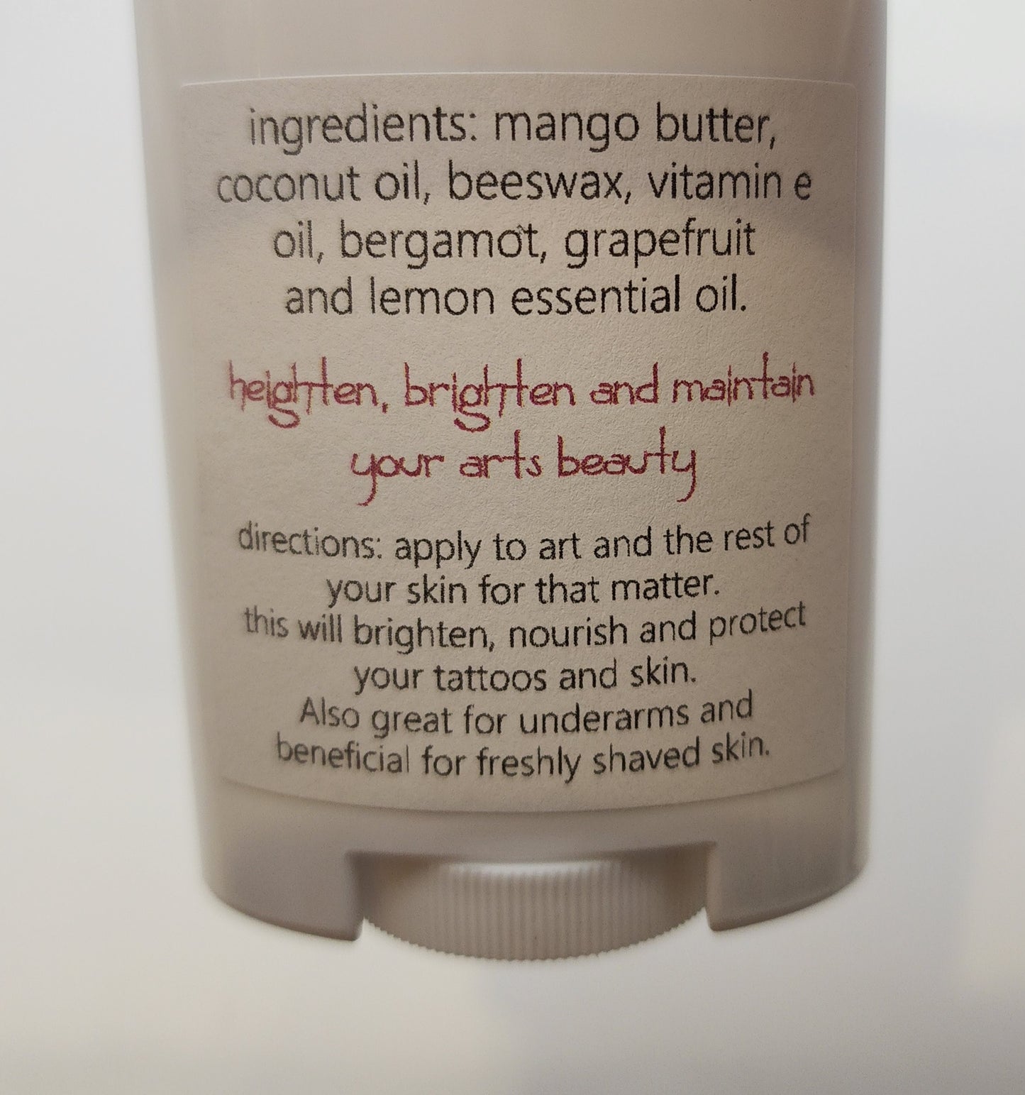 Tattoo Balm 2.5oz Applicator / Baume pour Tatouage – Applicateur 2.5oz