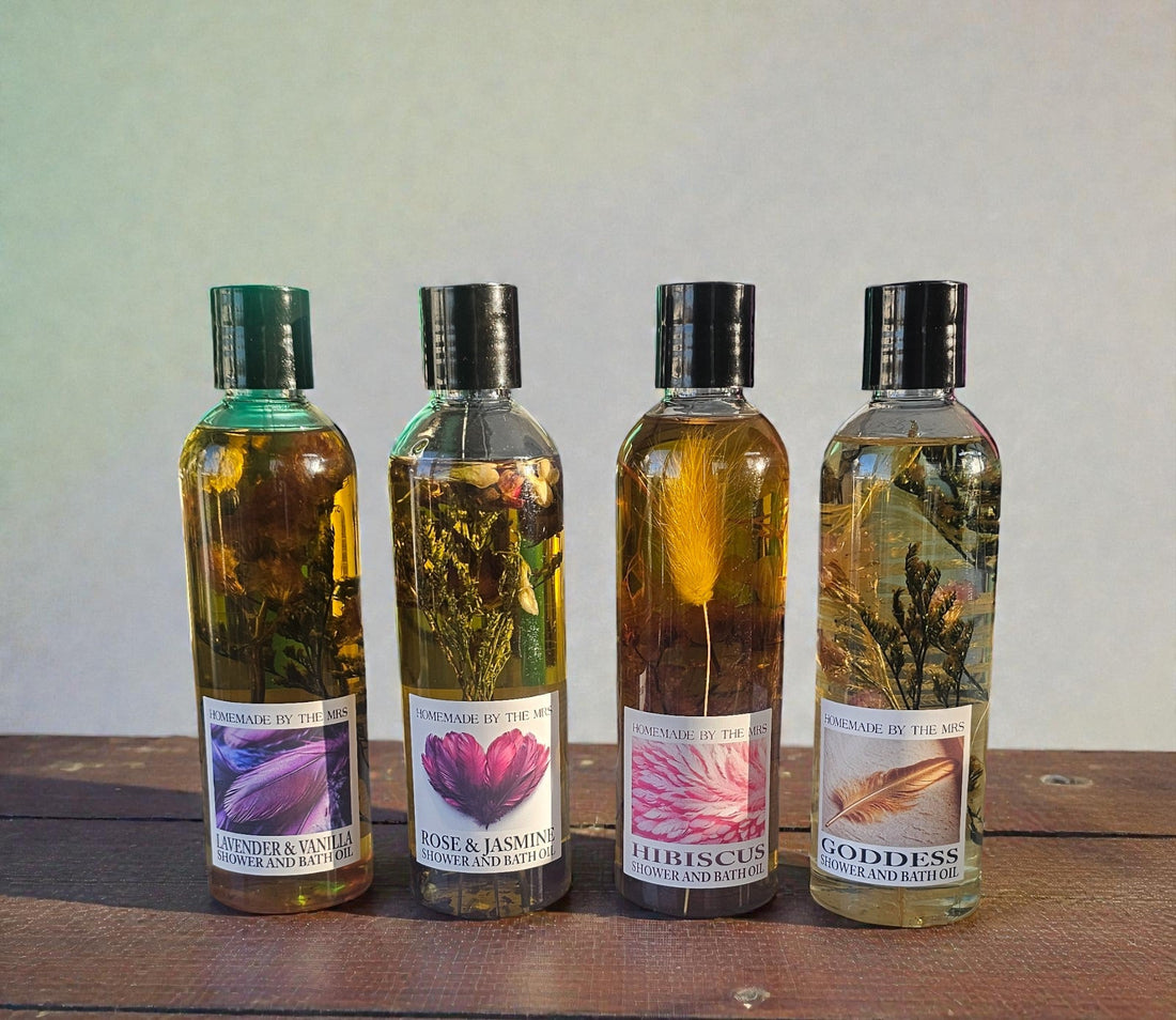 Highlight on our Amazing Shower and Bath Body Oils