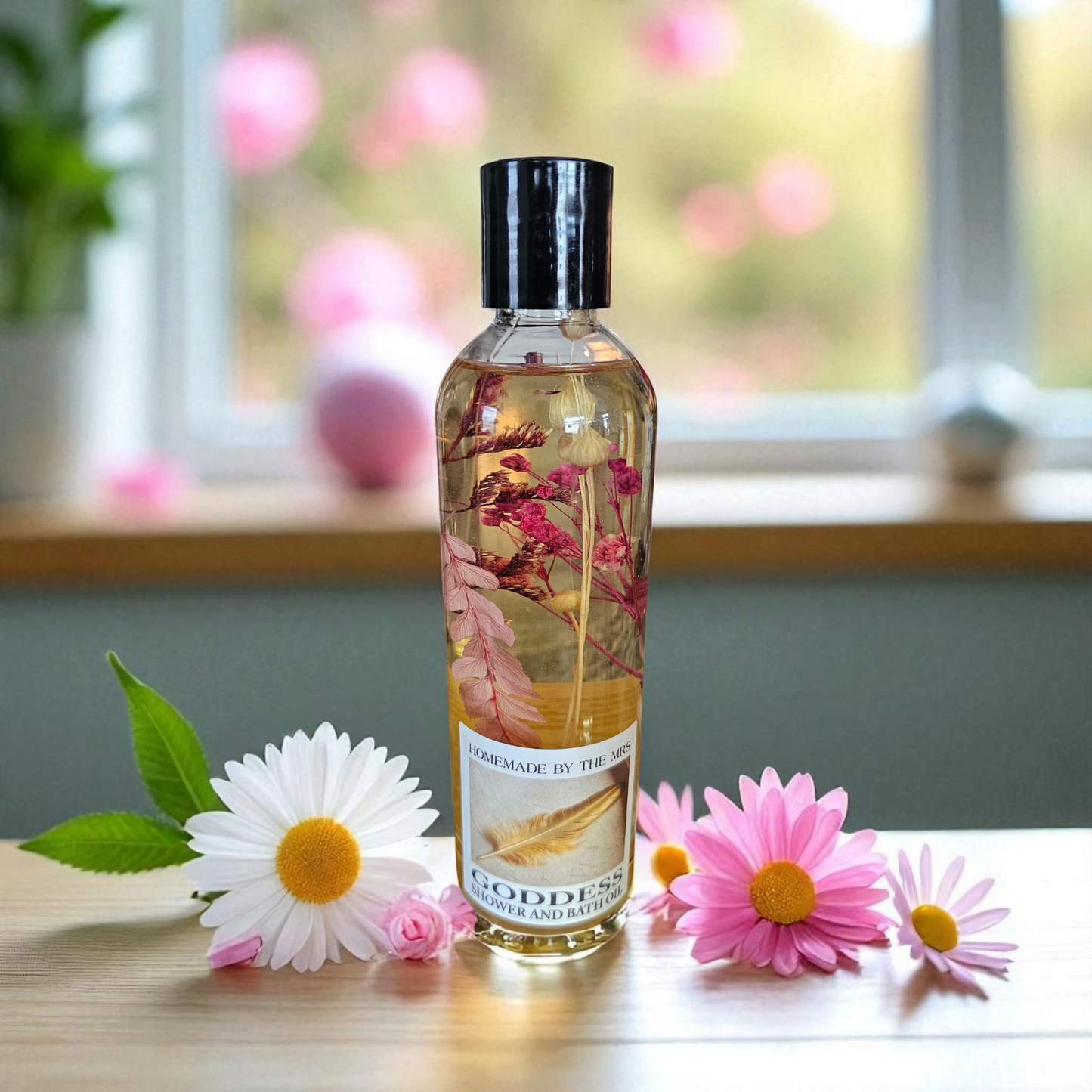 Goddess Shower and Bath Oil Moisturizer (8oz) / Huile Hydratante de Douche et de Bain « Déesse » (240 ml)
