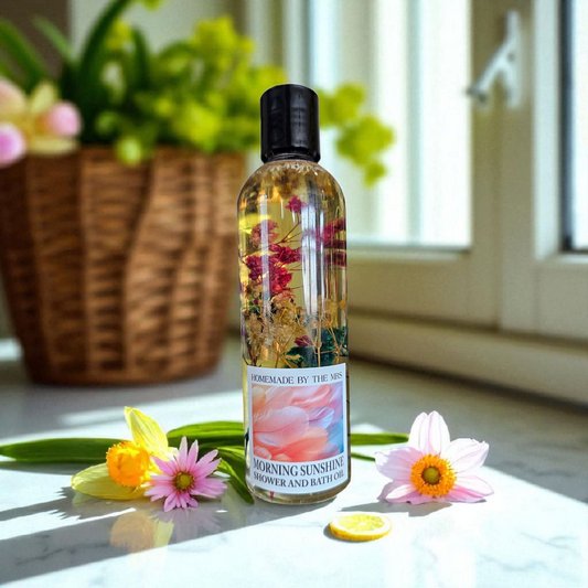 Morning Sunshine Shower and Bath Oil (8oz) / Huile de Douche et de Bain Rayon de Soleil du Matin (240 ml)