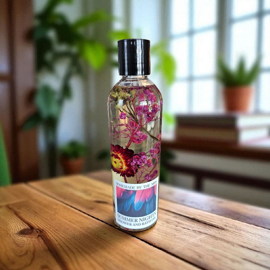 Summer Nights Shower and Bath Oil (8oz)/ Huile de Douche et de Bain Nuits d’Été (240 ml)