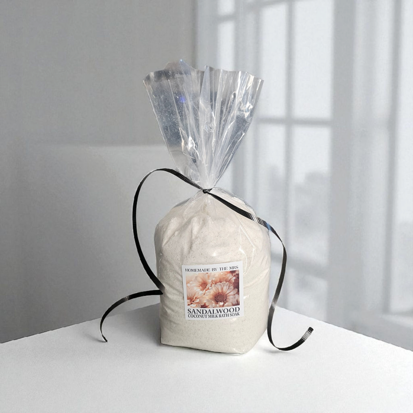 Sandalwood Coconut Milk Oatmeal bath Soak (20oz Bag) / Bain de Lait de Coco, Avoine et Bois de Santal (Sac de 20 oz)