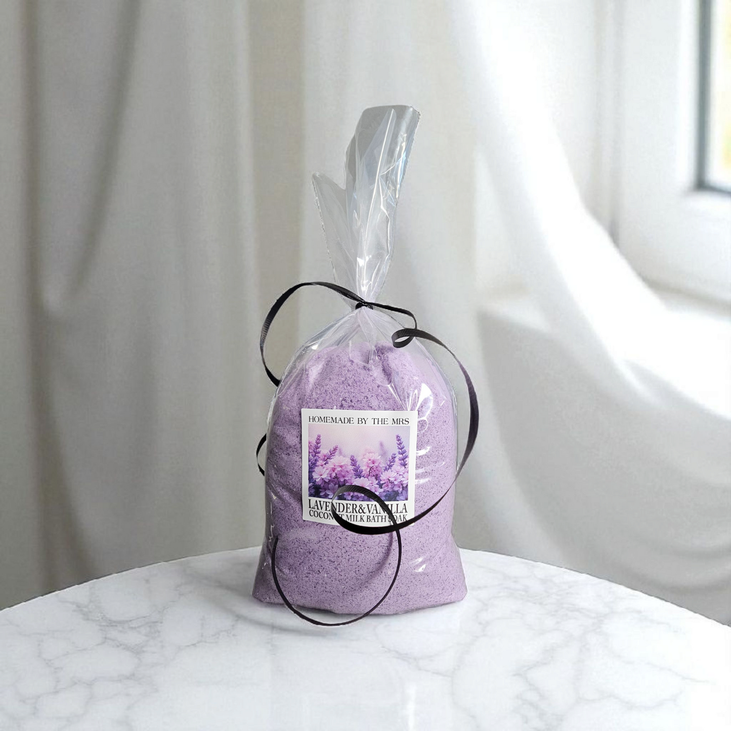 Lavender Coconut Milk Oatmeal Bath Soak (20oz) / Bain Lait de Coco, Avoine & Lavande (Sac de 20 oz)