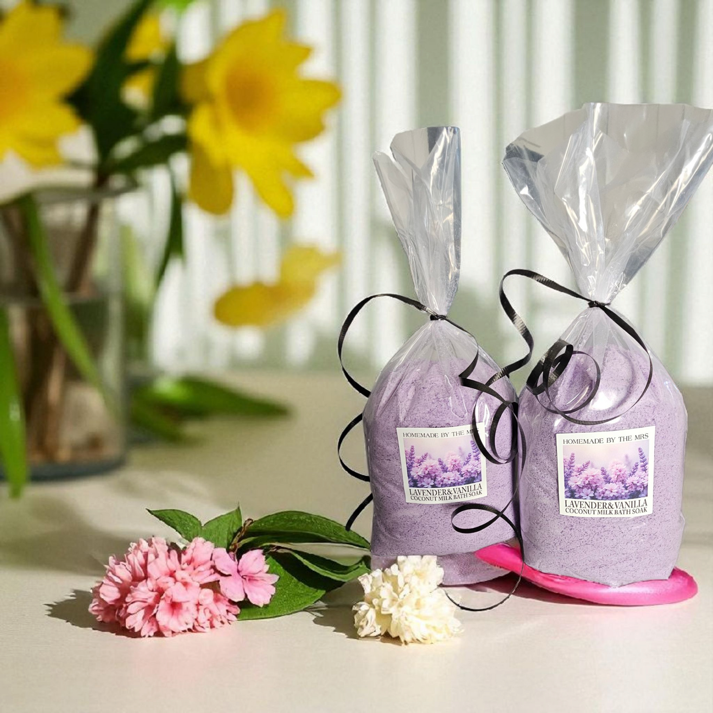 Lavender Coconut Milk Oatmeal Bath Soak (20oz) / Bain Lait de Coco, Avoine & Lavande (Sac de 20 oz)