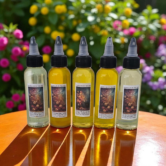 Hair Oil Treatments (2oz squeeze spout bottle)