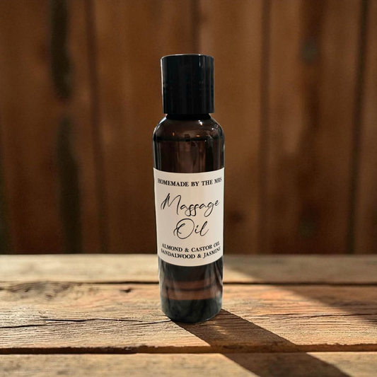 Almond & Castor Oil Sandalwood and Jasmine Massage Oil