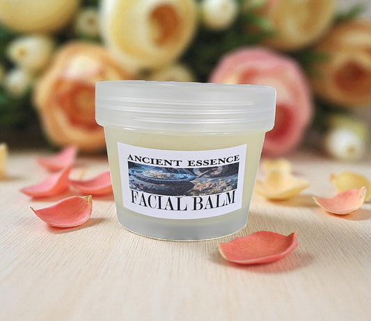 Ancient Essence Facial Balm (2oz frosted glass jar)