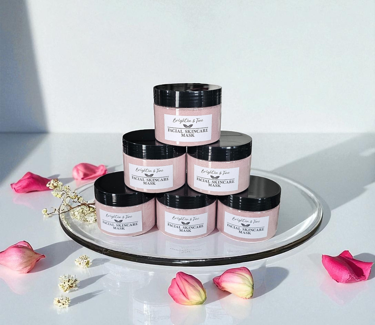 Brightening and Balance Herbal Facial Mask (4oz jar)