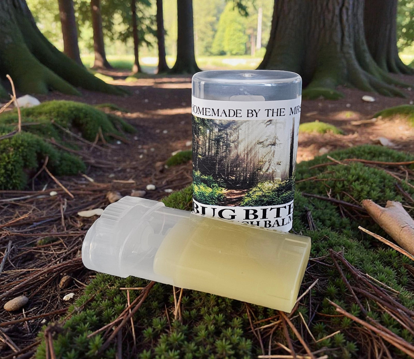 Bug Bite Balm (5ml Clear Applicator) Herbal Healing Infusion