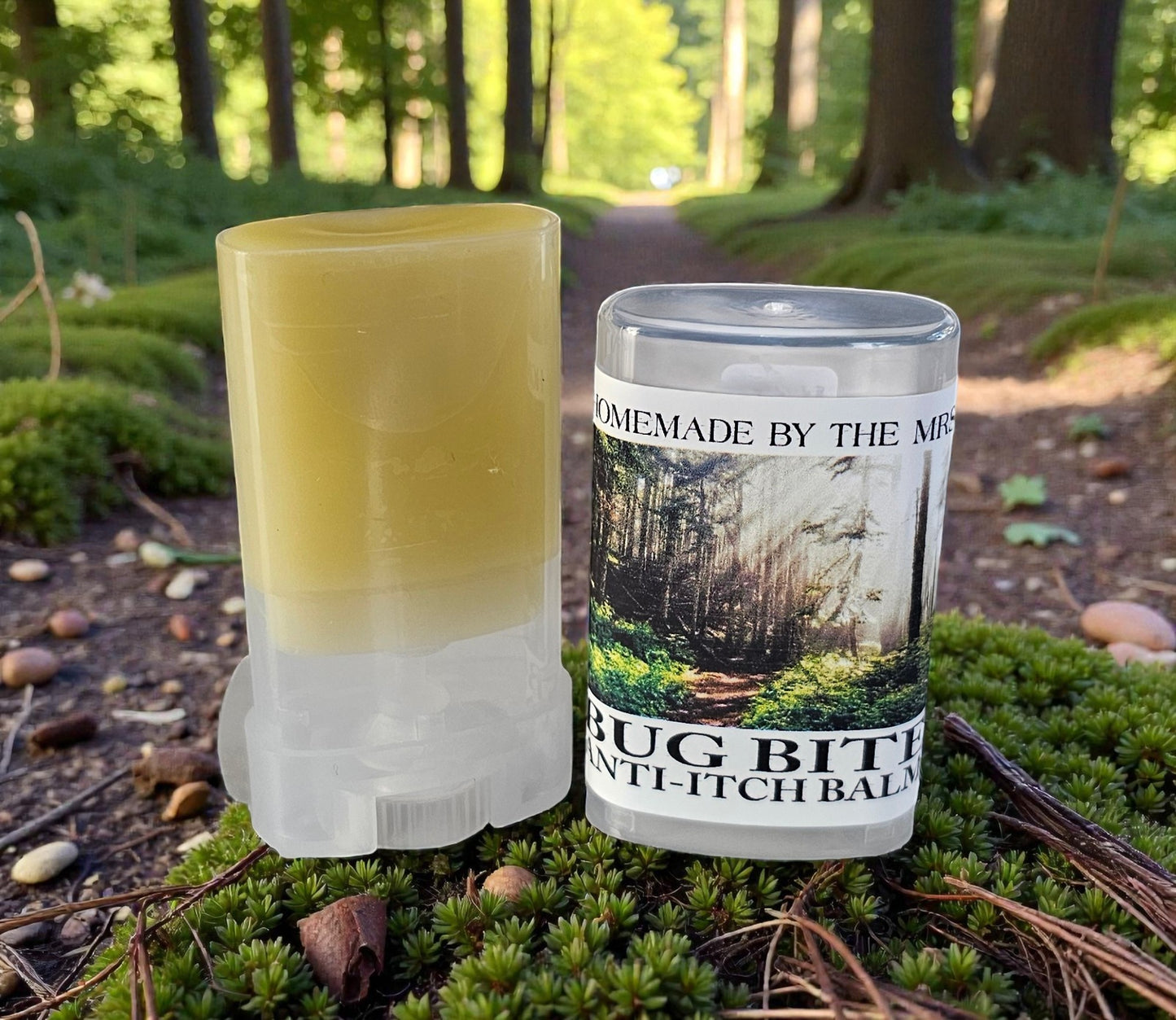 Bug Bite Balm (5ml Clear Applicator) Herbal Healing Infusion