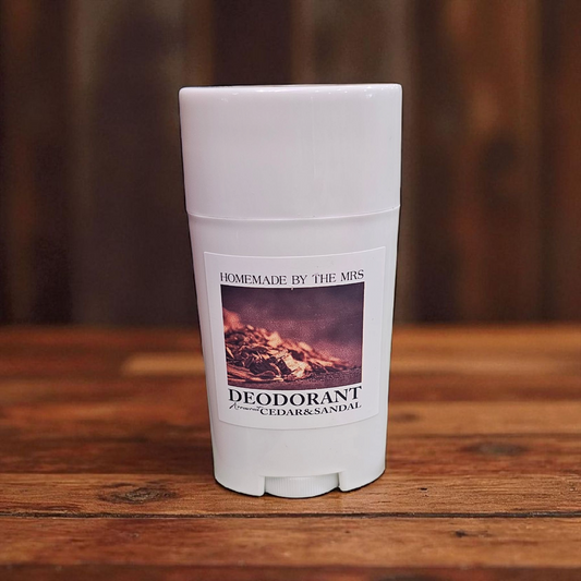 Cedar Sandal Arrowroot Deodorant