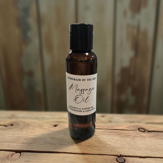 Coconut & Castor Oil Frankincense and Geranium