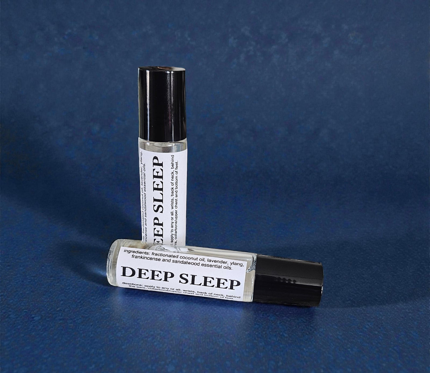Botanical Wellness Rollers (Deep Sleep) 10ml Amber Roller Applicator