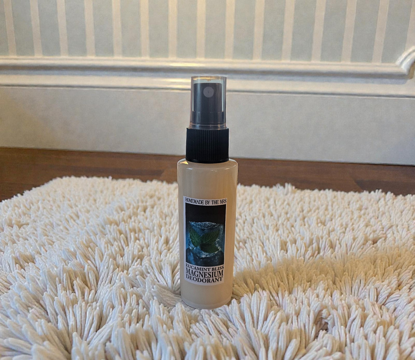 Aloe and Magnesium Hydroxide Deodorant Spray Collection (2oz clear misting spray bottle)