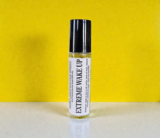 Botanical Wellness Rollers (Extreme Wake Up) 10ml Amber Roller Applicator