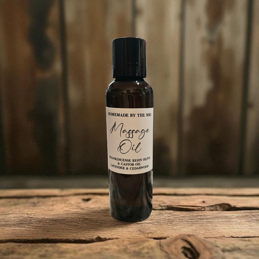 Frankincense Resin & Castor Oil Lavender and Cedarwood