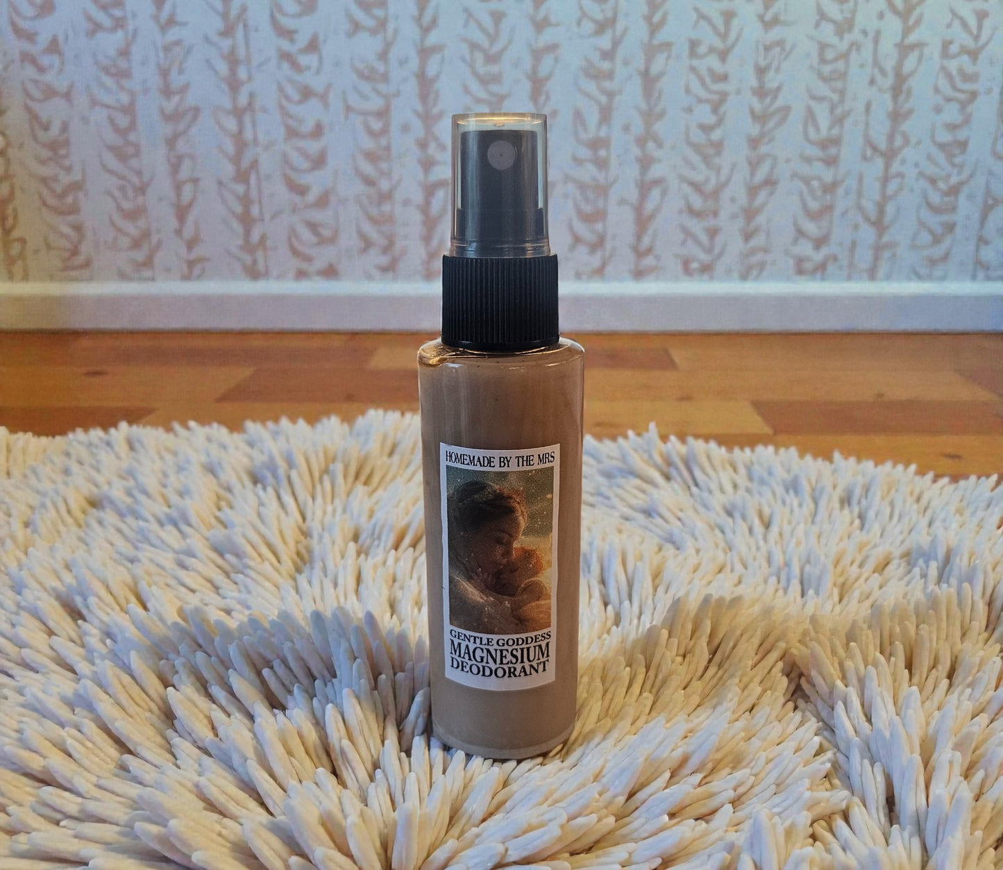 Aloe and Magnesium Hydroxide Deodorant Spray Collection (2oz clear misting spray bottle)