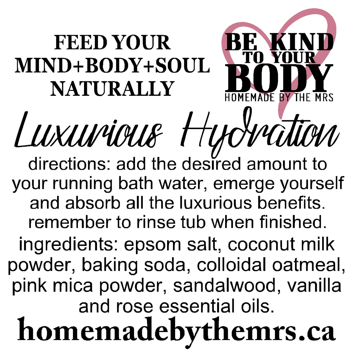 Goddess Coconut Milk Oatmeal Bath Soak (20oz Bag) /Bain de Maman Coco et Avoine (Sac de 20 oz)