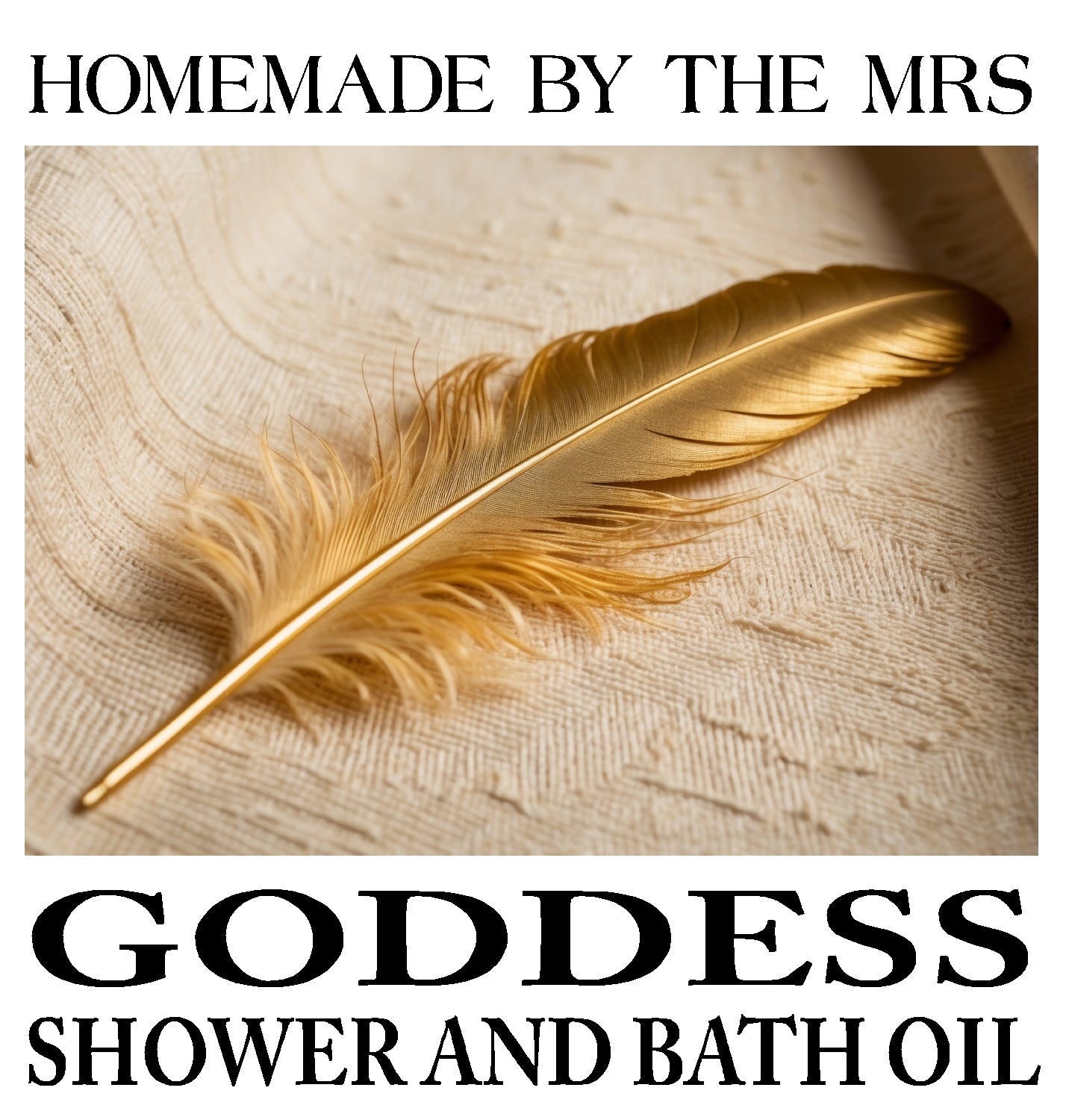 Goddess Shower and Bath Oil Moisturizer (8oz) / Huile Hydratante de Douche et de Bain « Déesse » (240 ml)