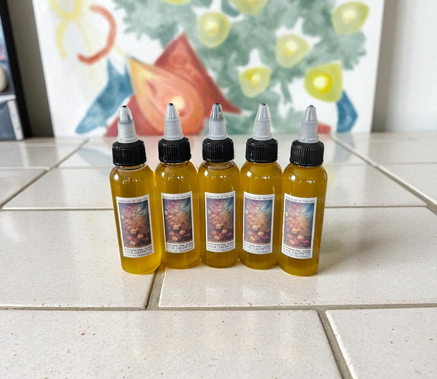 Hair Growth Scalp Treatment Oil (2oz squeeze spout bottle)