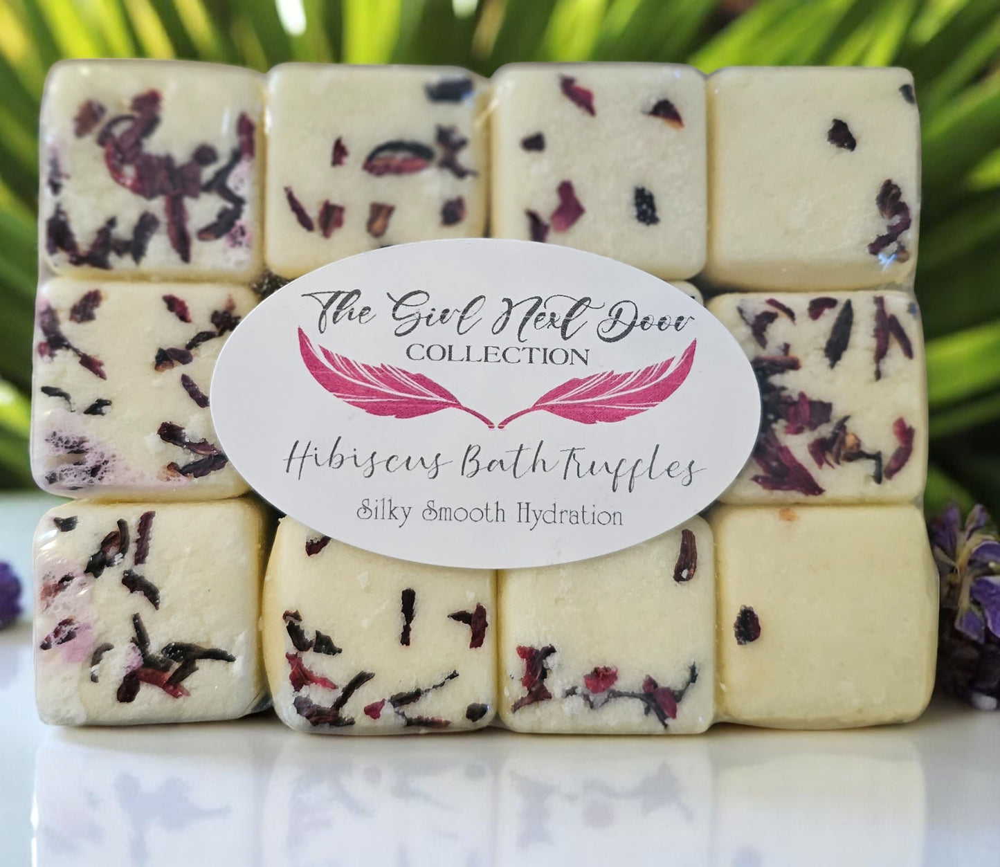 Hibiscus Bath Truffles (12 pack) / Truffes de Bain à l'Hibiscus (paquet de 12)