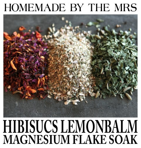 Magnesium Flake Herbal Bath Soak (20oz Bag)