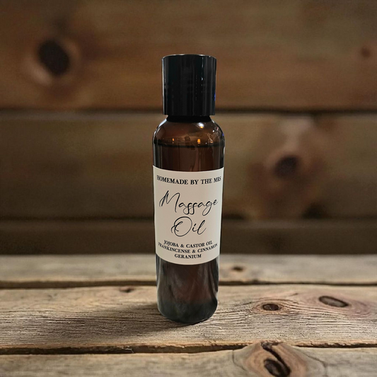 Jojoba & Castor Oil Frankincense, Cinnamon and Geranium Massage Oil
