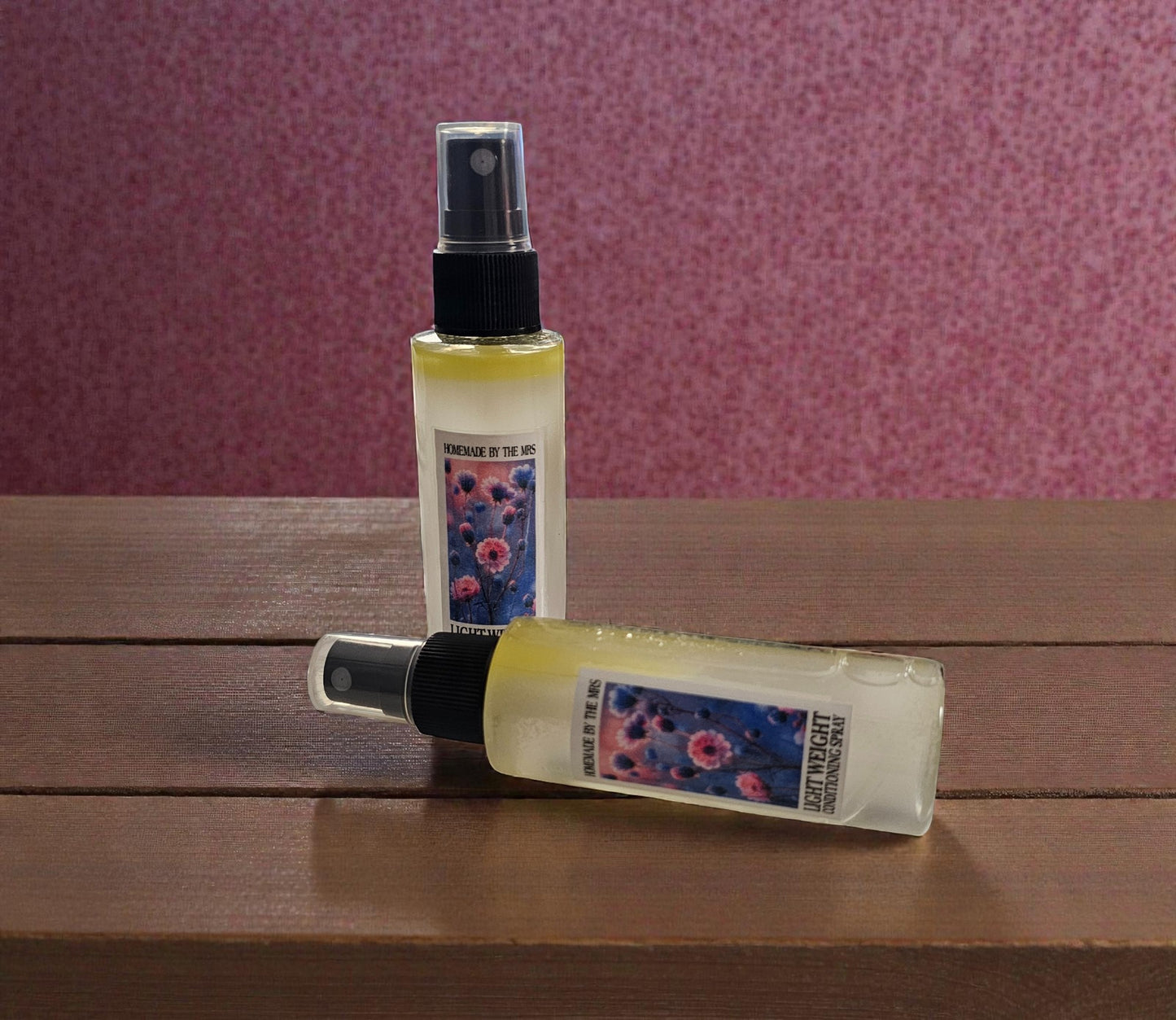 Hair Conditioning Spray (Light Weight) 2oz Clear Spray Bottle
