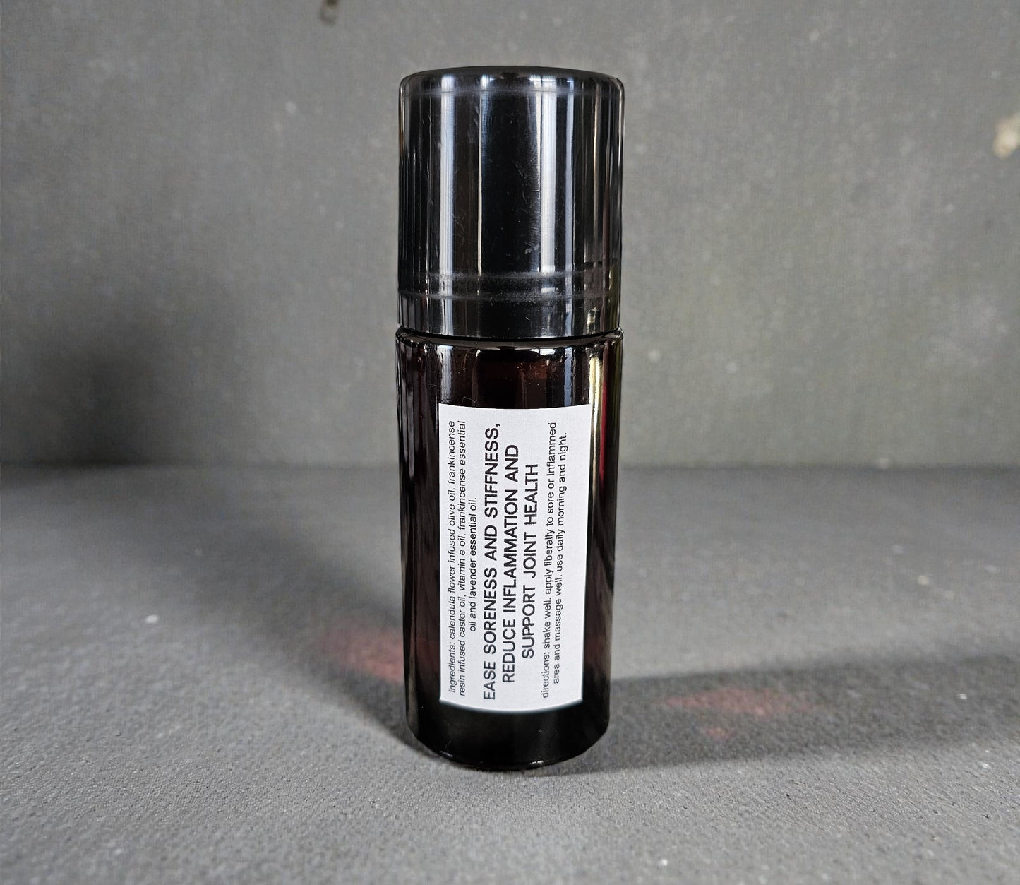 Muscle and Joint Pain Relief (Mend & Restore Oil) 50ml Glass Amber Roller Applicator Bottle