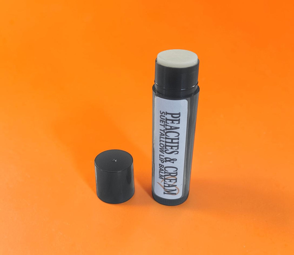 Suet Tallow Lip Balm (Peaches and Cream) 5.5ml Tube