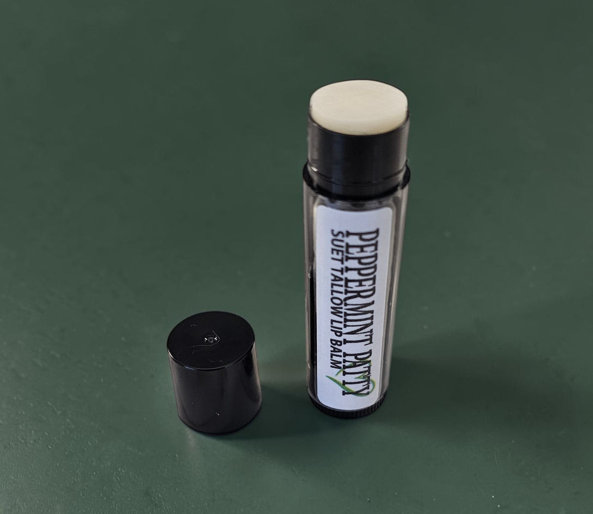 Suet Tallow Lip Balm (Peppermint Patty) 5.5ml Tube