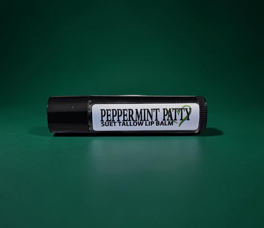 Suet Tallow Lip Balm (Peppermint Patty) 5.5ml Tube