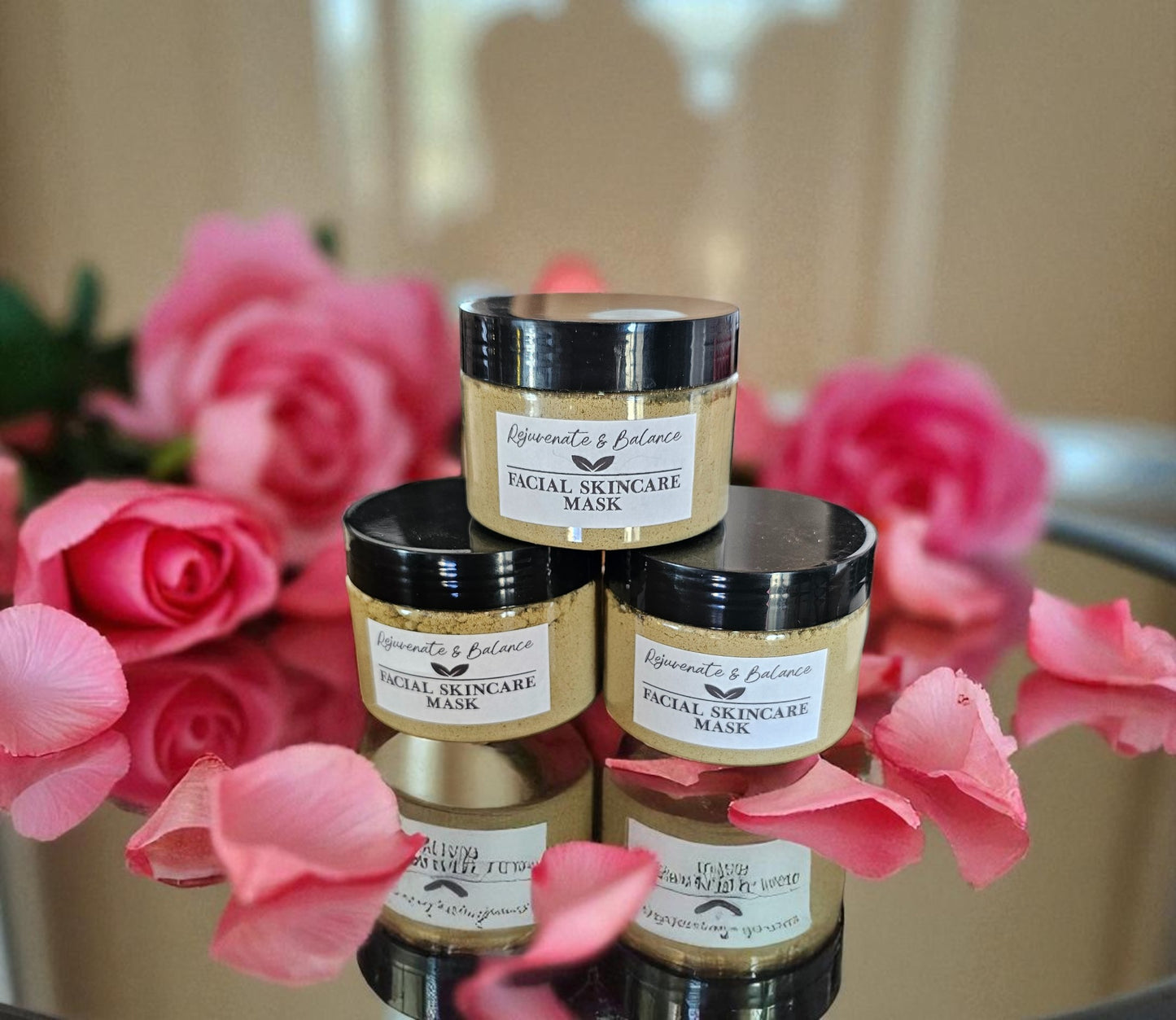 Rejuvenate and Balance Herbal Facial Mask (4oz jar)