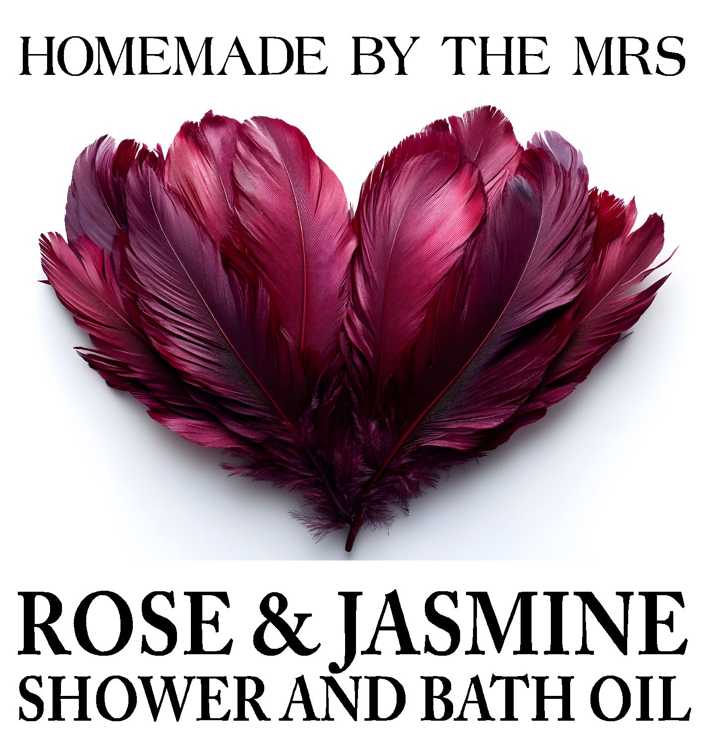 Rose and Jasmine Shower and Bath Oil (8oz) / Huile de douche et de bain à la rose et au jasmin (240 ml)
